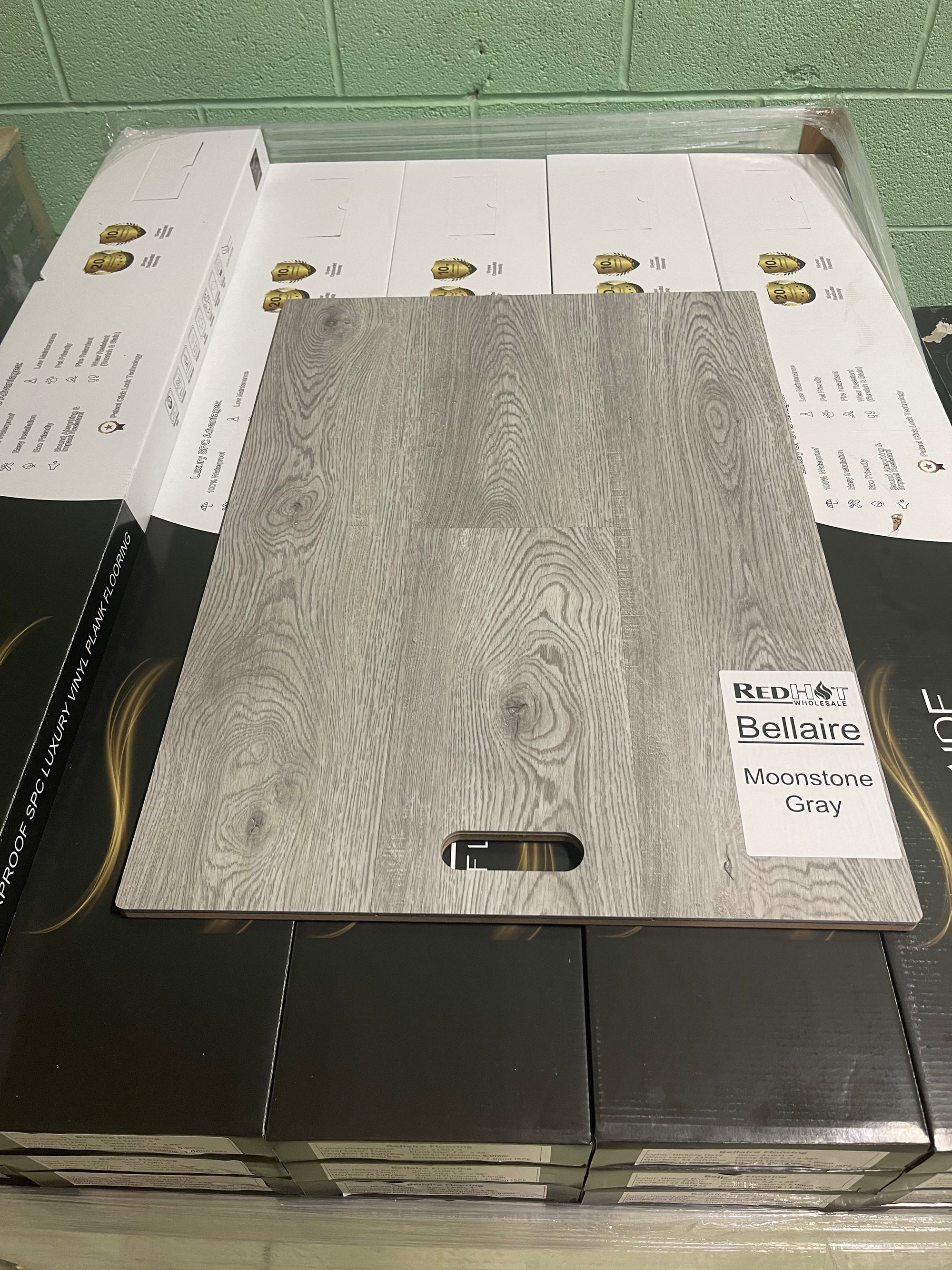 Bellaire 12 mil Luxury Vinyl Plank Flooring - Moonstone Gray $1.99/sqft