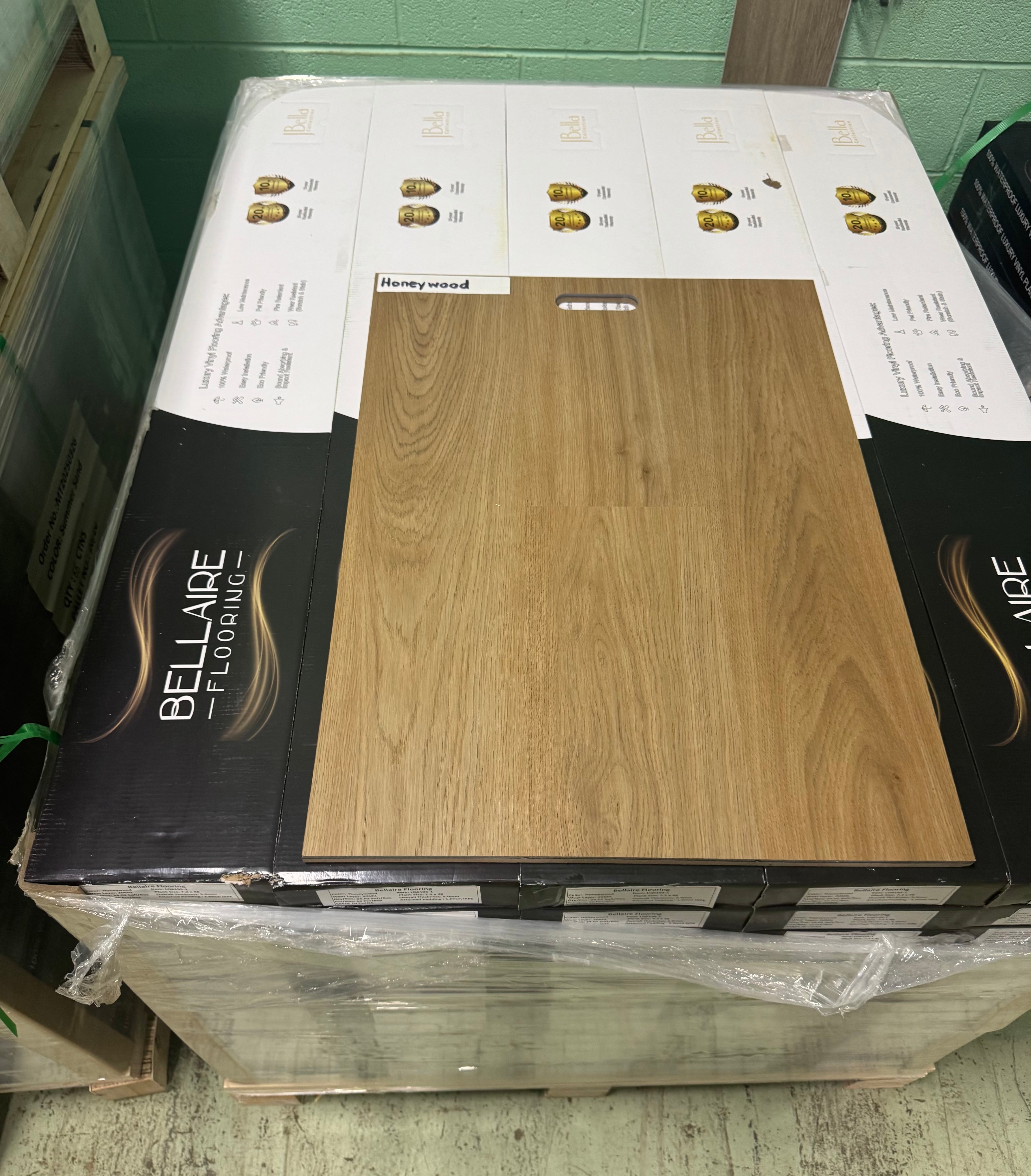 Bellaire 20 mil Luxury Vinyl Plank Flooring - Honeywood $1.99/sqft