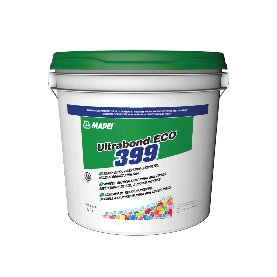 Mapei Ultrabond ECO 399 Heavy-Duty, Pressure-Sensitive,  Multi-Flooring Adhesive - 4 Gal