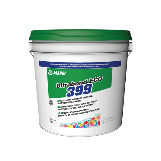 Mapei Ultrabond ECO 399 Heavy-Duty, Pressure-Sensitive,  Multi-Flooring Adhesive - 4 Gal